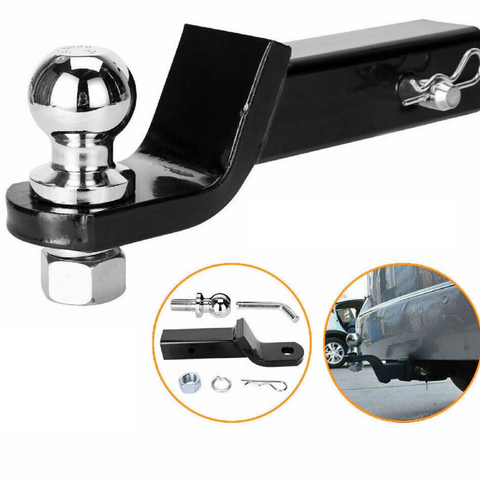 Drop Towbar 2" Tongue Tow Ball Mount Hitch Caravan 4x4 4WD Car Tow Bar Trailer