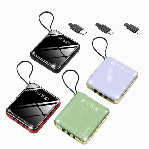 2000000mAh Portable Power Bank 2 LED Fast Charger Battery 2USB For Mobile Phone