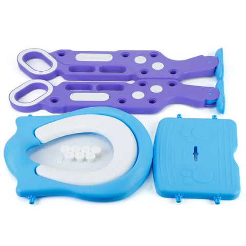 Kids Toilet Seat Ladder Baby Toddler Potty Training Step Trainer Non Slip Safety