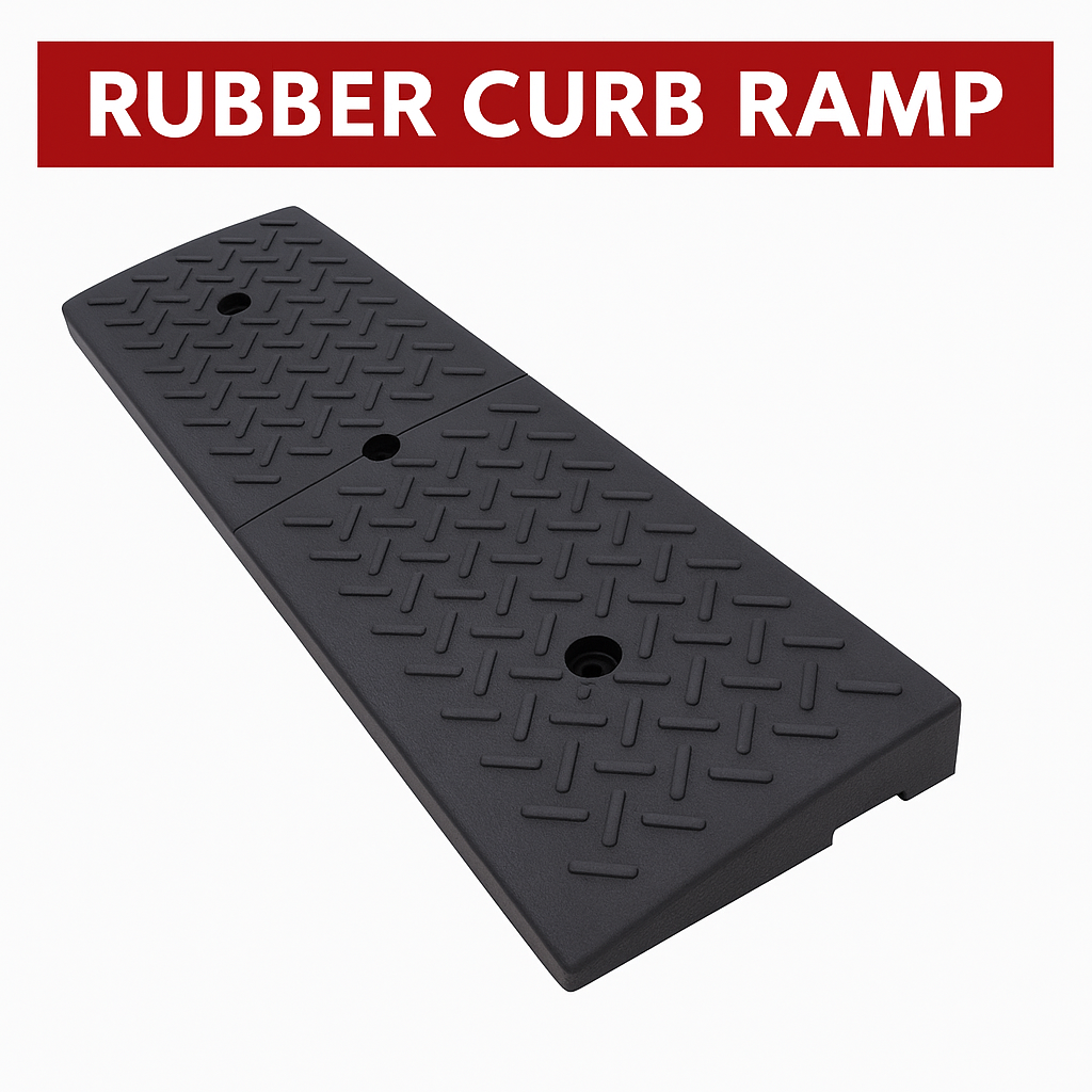 Rubber Curb Ramp-New