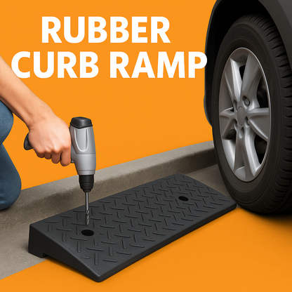 Rubber Curb Ramp-New
