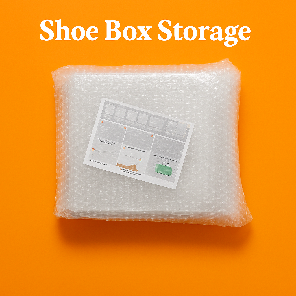 Clear Stackable Shoe Box Organizer – Foldable Acrylic Storage Case-NEW