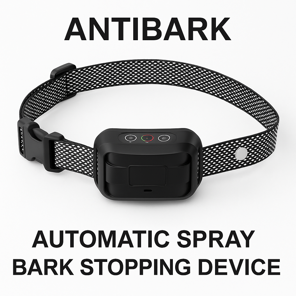 Anti Bark Dog Citronella Spray Collar Rechargeable-NEW