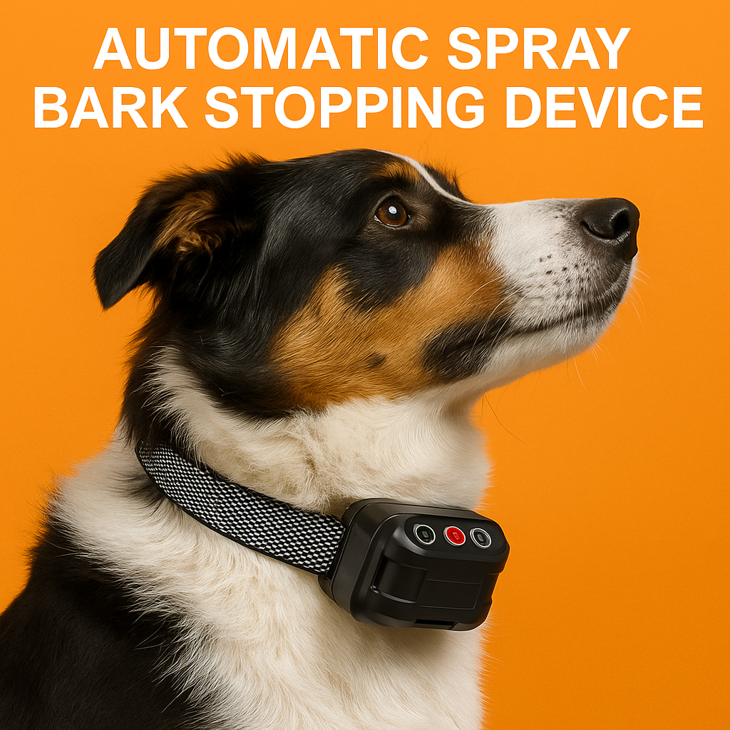 Anti Bark Dog Citronella Spray Collar Rechargeable-NEW