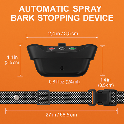 Anti Bark Dog Citronella Spray Collar Rechargeable-NEW