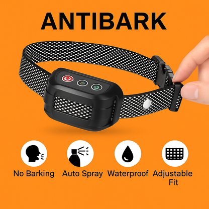 Anti Bark Dog Citronella Spray Collar Rechargeable-NEW