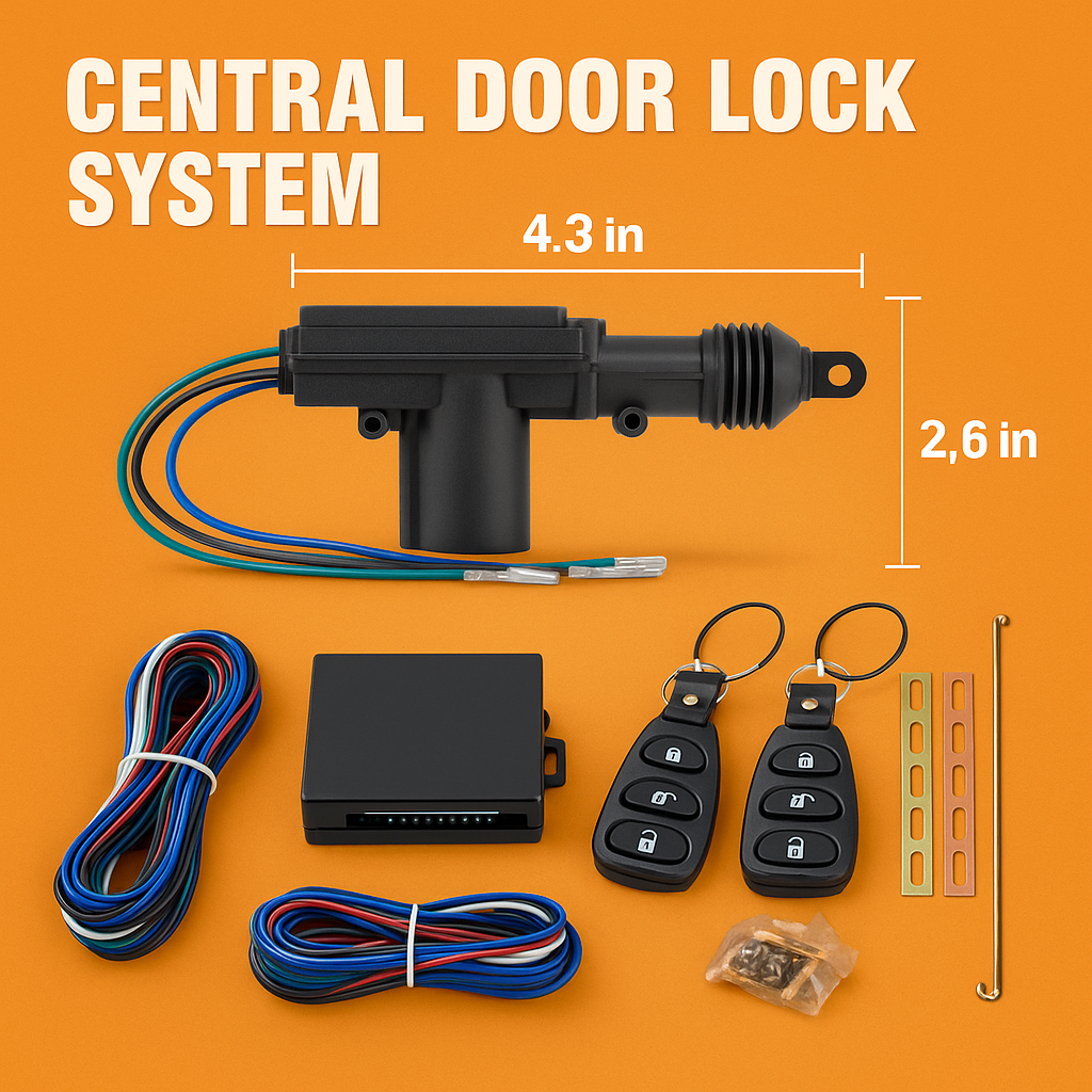 Remote Auto Car Keyless Entry Central Locking System-NEW