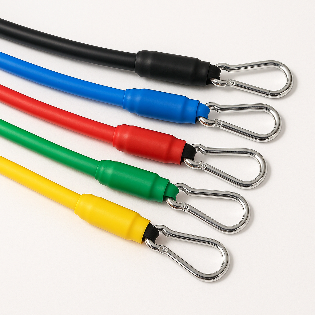 11Pcs 150LBS Resistance Exercise Bands with Yoga Strap-NEW