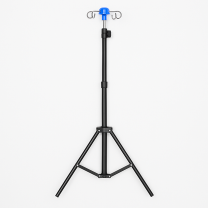 4-Hook Portable IV Pole Stand Drip Bag Holder-NEW