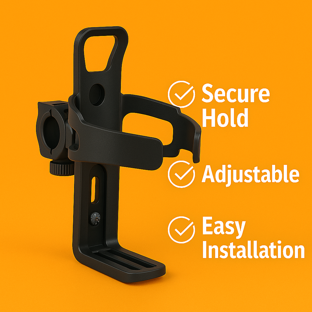 Bike Cup Holder PVC Water Bottle Cage Mount for Bicycle Handlebar-New