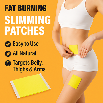 Navel Slimming Stickers Belly Fat Body Slim Patches Detox Weight Loss-NEW