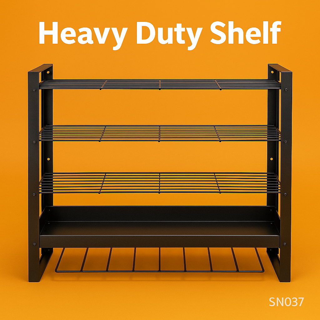 Heavy Duty Tool Organizer Wall Shelf New