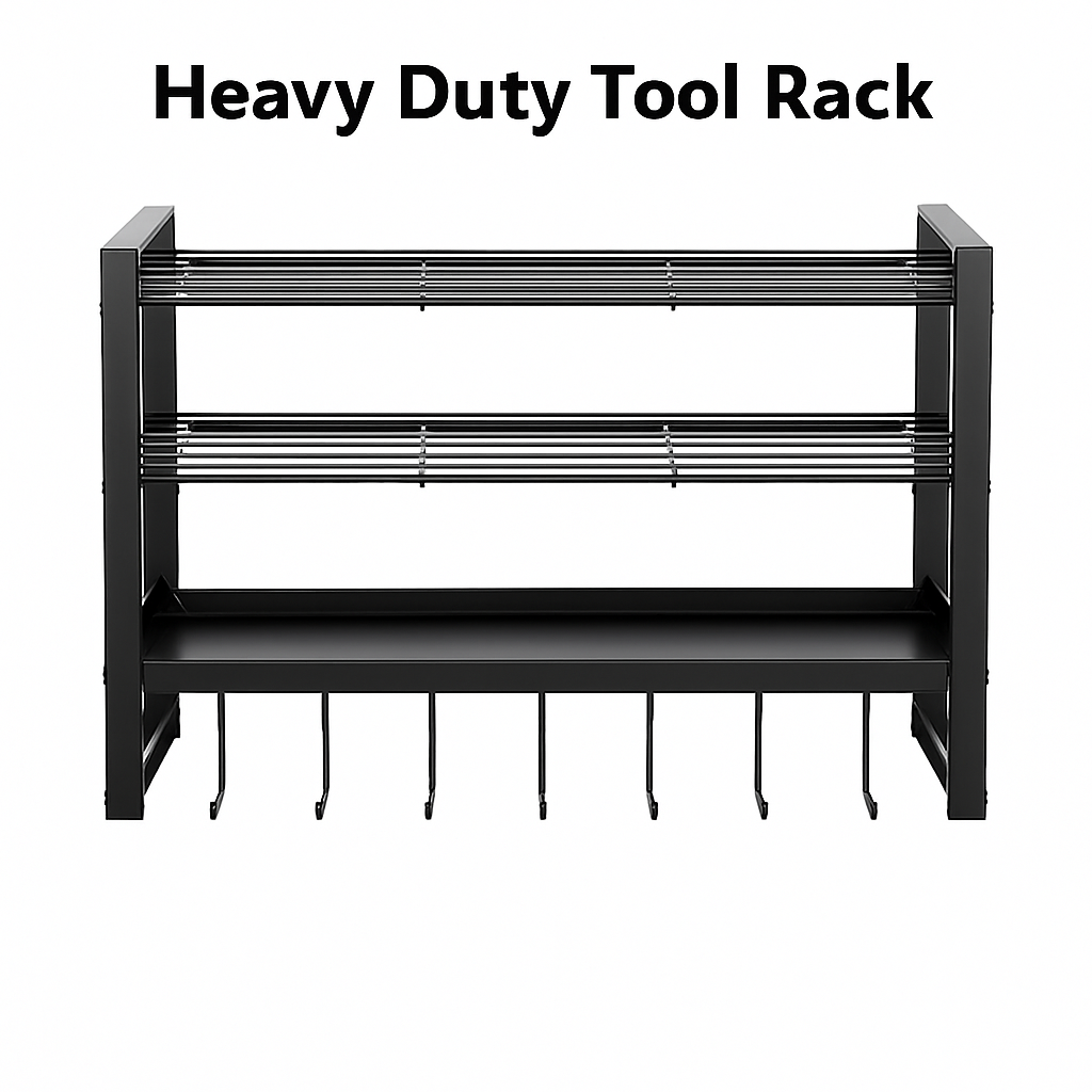 Heavy Duty Tool Organizer Wall Shelf New