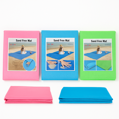 Sand Free Beach Mat – 200×200cm Sand Proof Outdoor Picnic Blanket-NEW