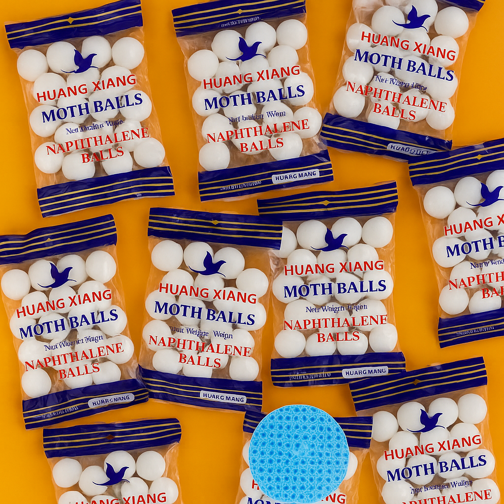 Huang Xiang Naphthalene Moth Balls 100g-New