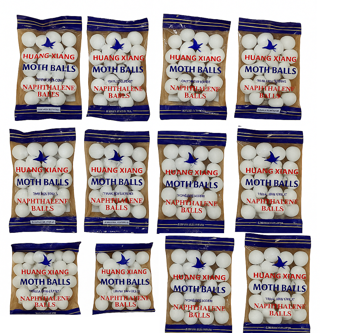 Huang Xiang Naphthalene Moth Balls 100g-New