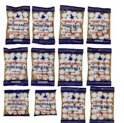 Huang Xiang Naphthalene Moth Balls 100g-New