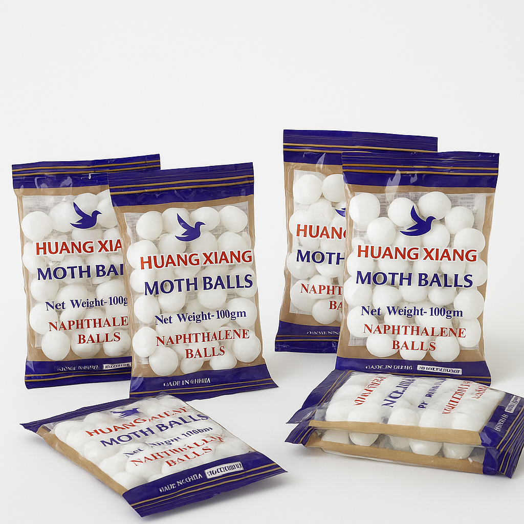 Huang Xiang Naphthalene Moth Balls 100g-New