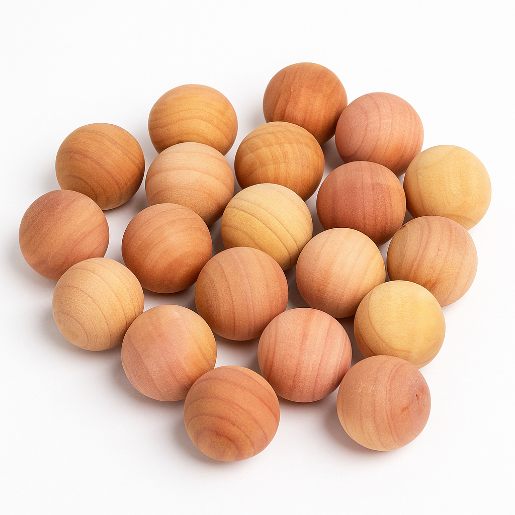 100x Cedar Wood Mothballs – Natural Insect Repellent-(NEW)