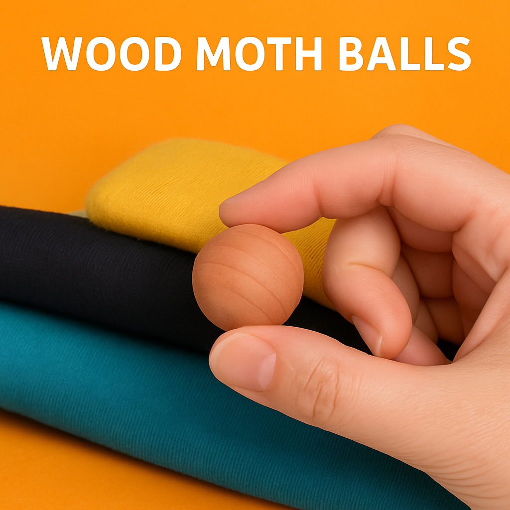 100x Cedar Wood Mothballs – Natural Insect Repellent-(NEW)