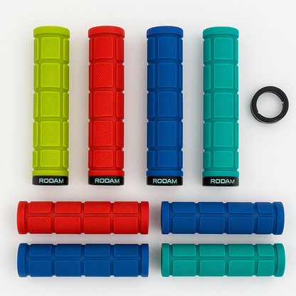 1 Pair Anti-Slip Rubber Bike Handlebar Grips| Black-New