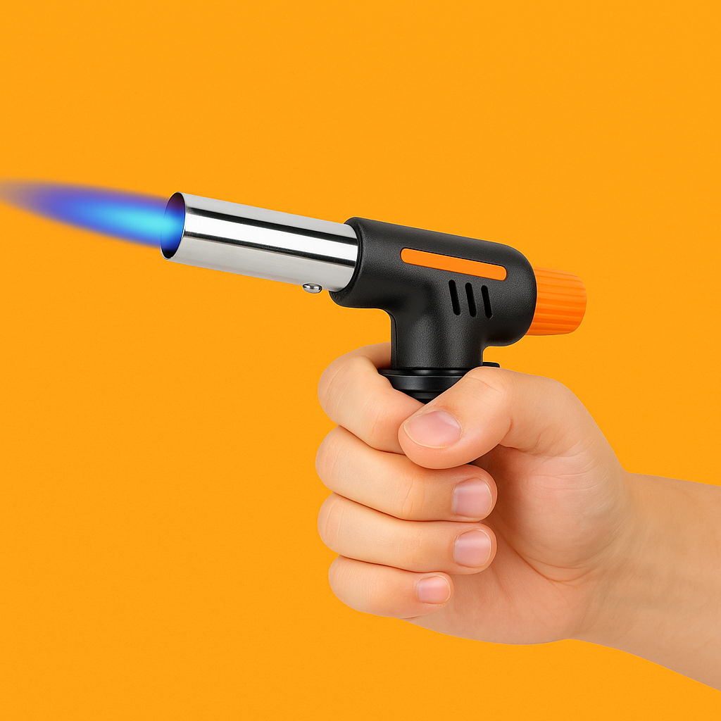 Butane Gas Torch – Welding, Soldering, BBQ & Culinary Use-NEW