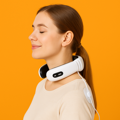 Cervical Neck Massager Pro – Electric Pulse Pain Relief-NEW