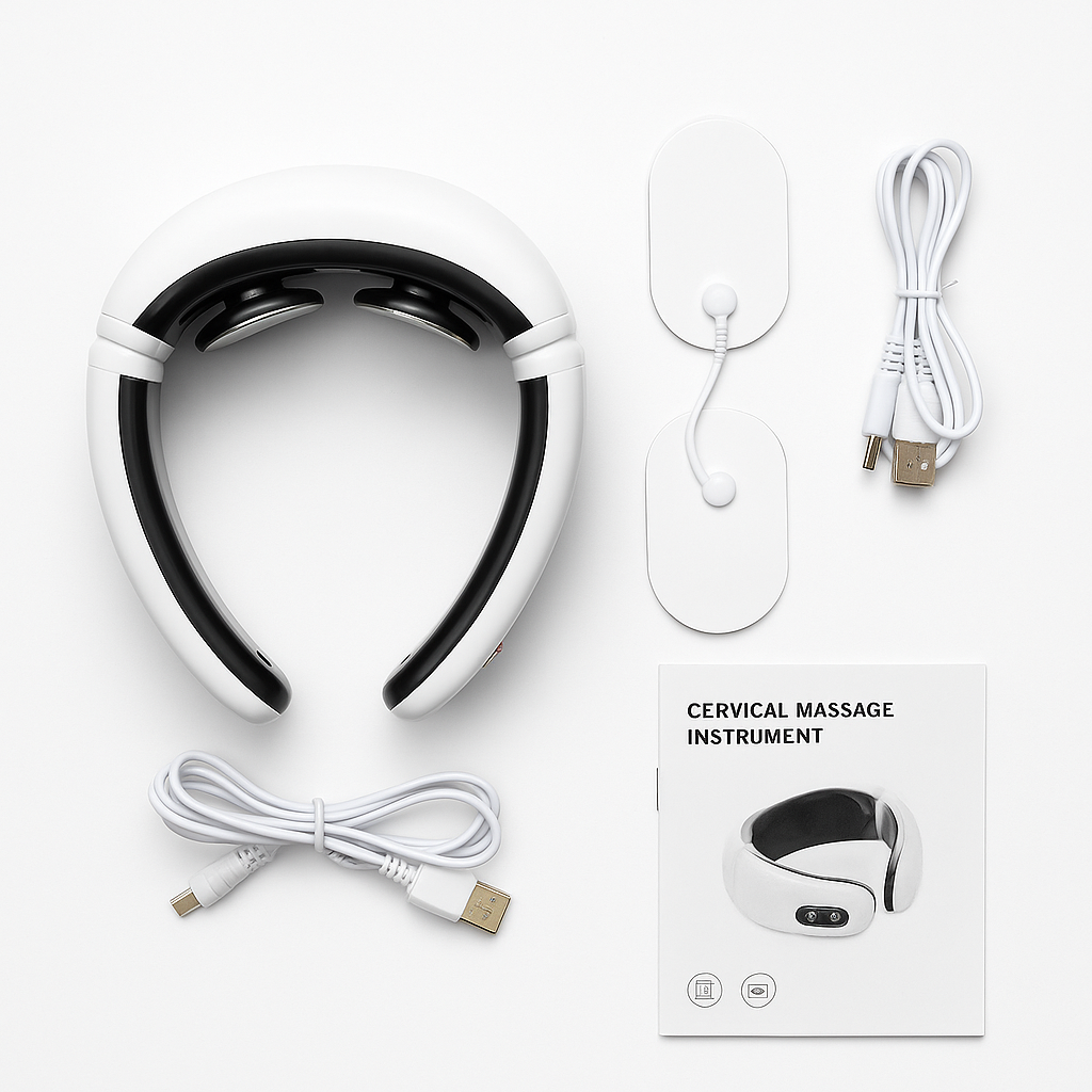 Cervical Neck Massager Pro – Electric Pulse Pain Relief-NEW