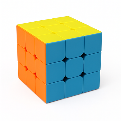 3x3 Magic Cube Puzzle – Smooth Speed Stickerless Toy-NEW