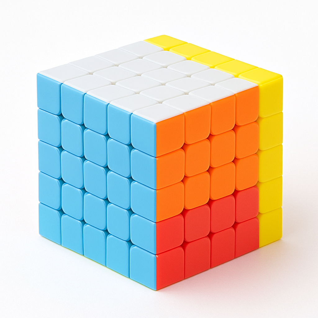 5x5x5 Magic Cube Puzzle Super Smooth Speed Toy – Kids & Adults-NEW