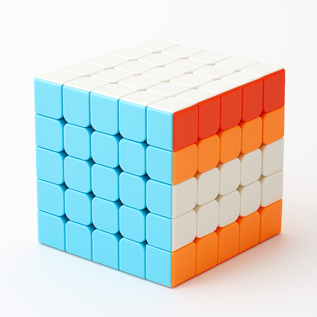 5x5x5 Magic Cube Puzzle Super Smooth Speed Toy – Kids & Adults-NEW