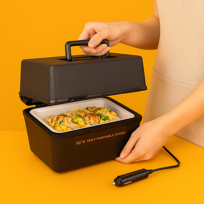 12v Car Portable Food Warmer Travel 4WD 12 Volt Heater Cooker Camping Caravan AU-NEW