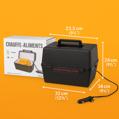 12v Car Portable Food Warmer Travel 4WD 12 Volt Heater Cooker Camping Caravan AU-NEW