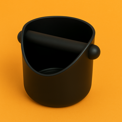 Coffee Waste Container Grinds Coffee Knock Box Coffee Waste Bin Black Bucket -NEW