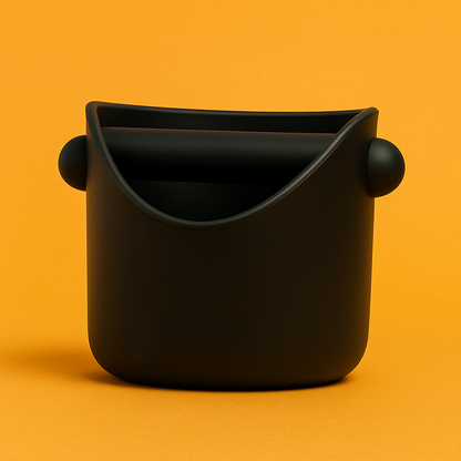 Coffee Waste Container Grinds Coffee Knock Box Coffee Waste Bin Black Bucket -NEW