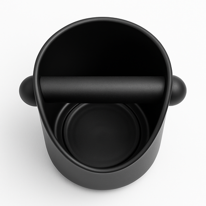 Coffee Waste Container Grinds Coffee Knock Box Coffee Waste Bin Black Bucket -NEW