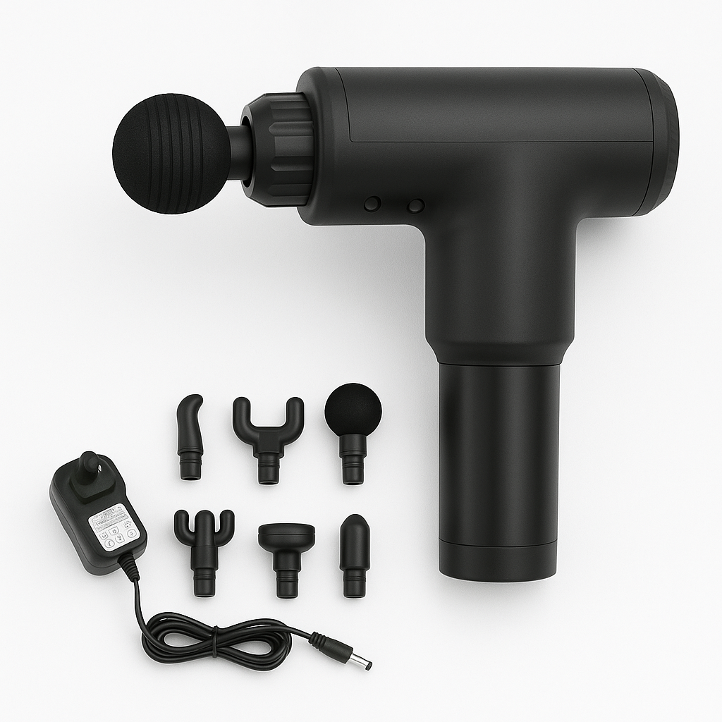 7 Heads Massage Gun Massager Muscle Percussion Deep Tissue Therapy Vibrating AU-NEW