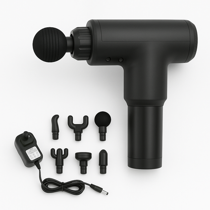 7 Heads Massage Gun Massager Muscle Percussion Deep Tissue Therapy Vibrating AU-NEW