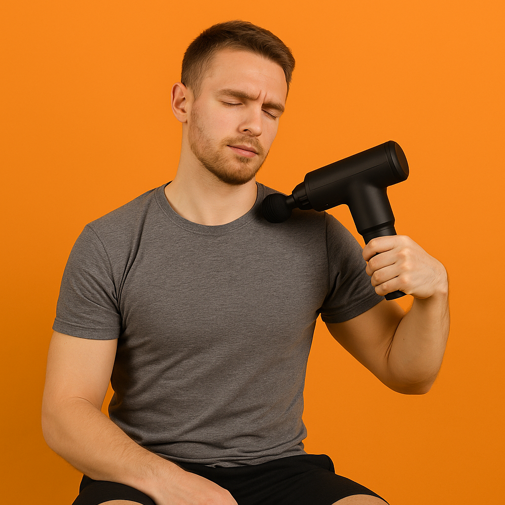 7 Heads Massage Gun Massager Muscle Percussion Deep Tissue Therapy Vibrating AU-NEW