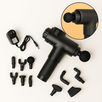 7 Heads Massage Gun Massager Muscle Percussion Deep Tissue Therapy Vibrating AU-NEW