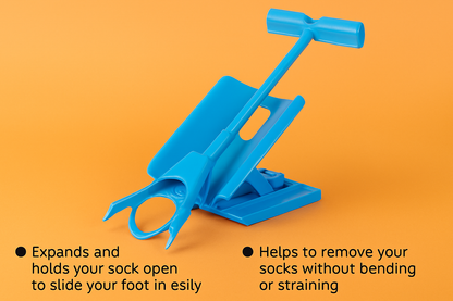 Sock Slider Stocking Aid Puller Assist Disability Aid Helper Easy On Off Kit AU-NEW