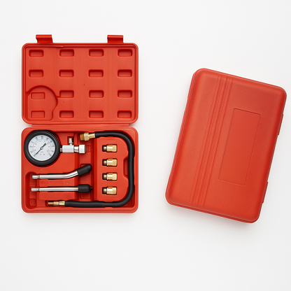 Petrol Engine Compression Tester Kit Tool Set 300 PSI-NEW