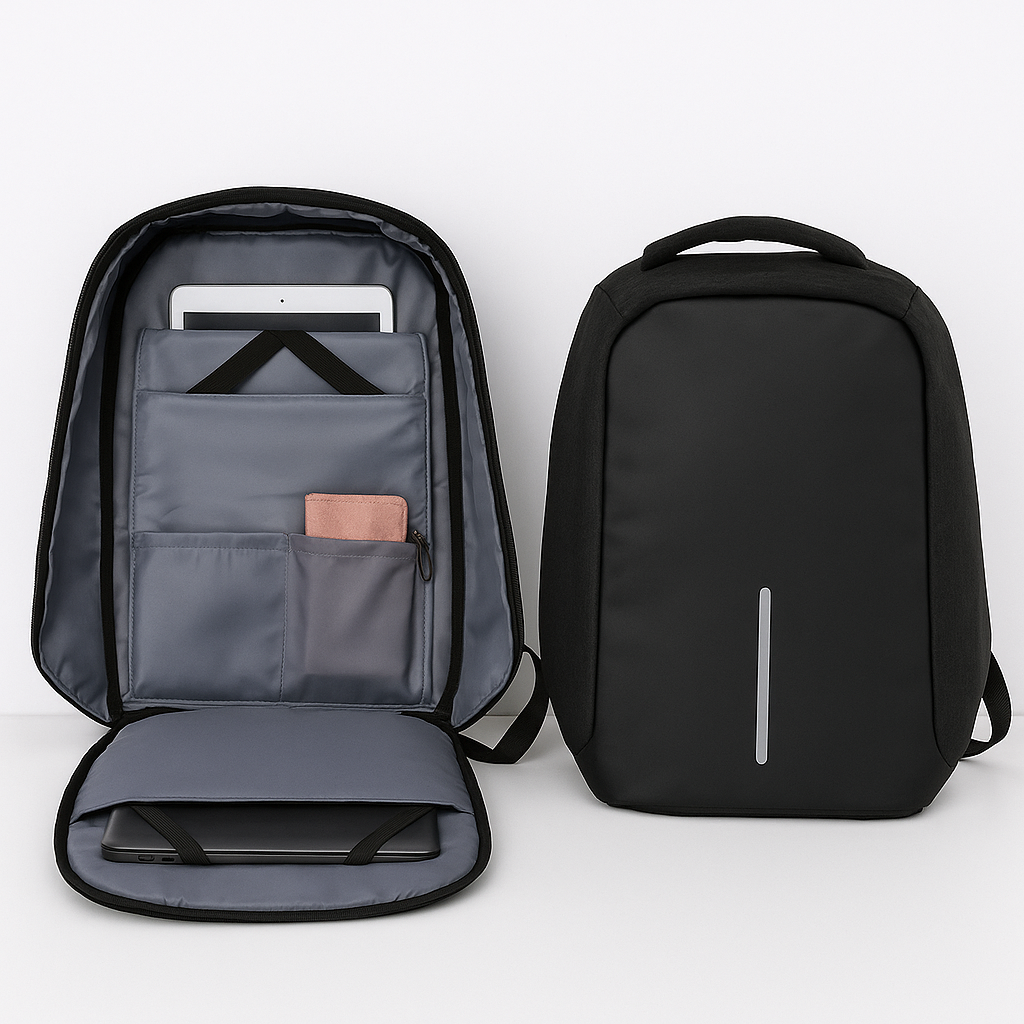 Anti-Theft Laptop Backpack Waterproof with USB Charging Port NEW