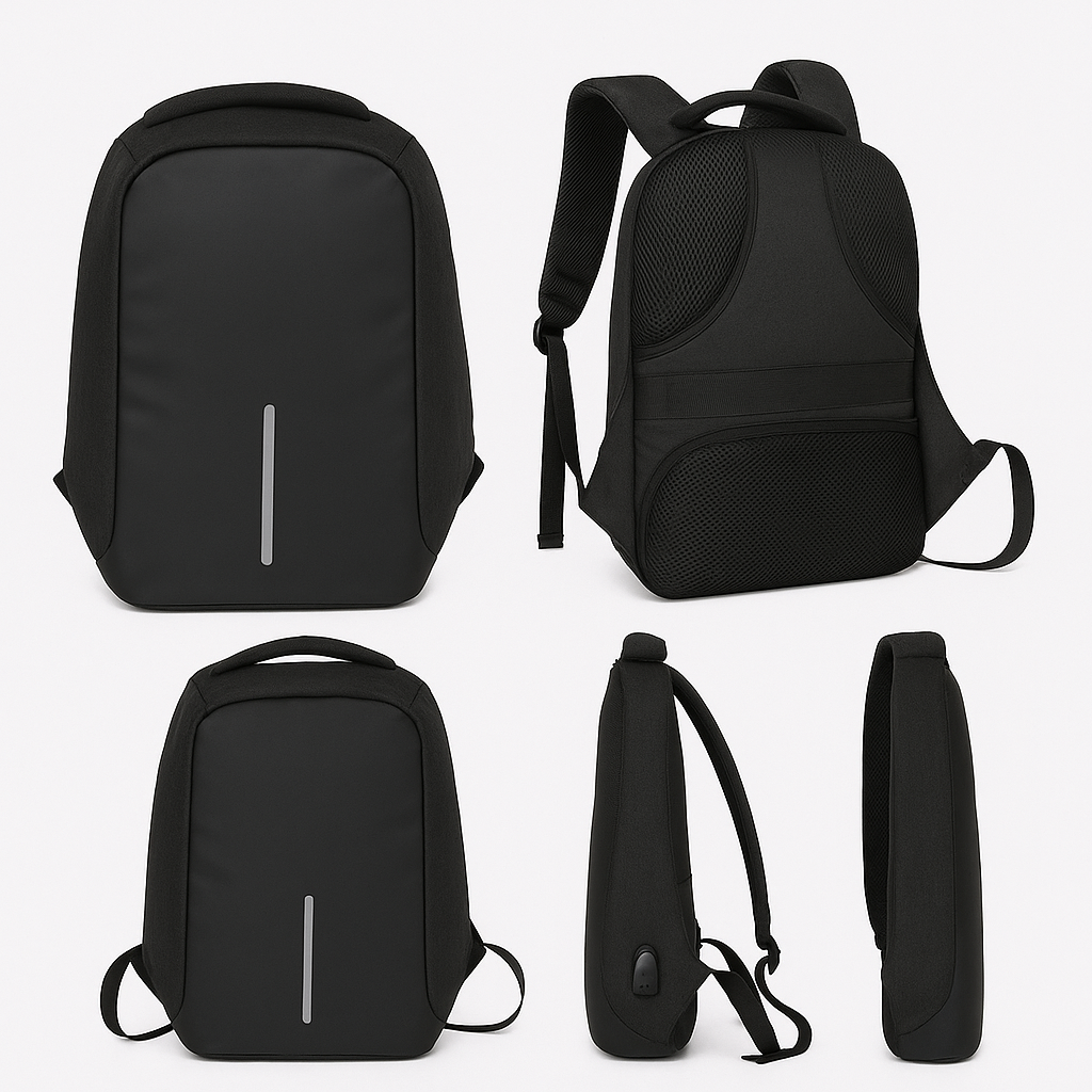 Anti-Theft Laptop Backpack Waterproof with USB Charging Port NEW