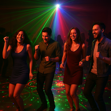 60 Patterns LED Stage Lighting RGB Laser Projector – Party, Club, DJ Light -NEW