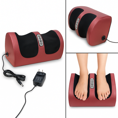 Electric Foot Massager Machine – Heated Kneading Therapy for Leg, Calf & Feet Pain Relief -NEW