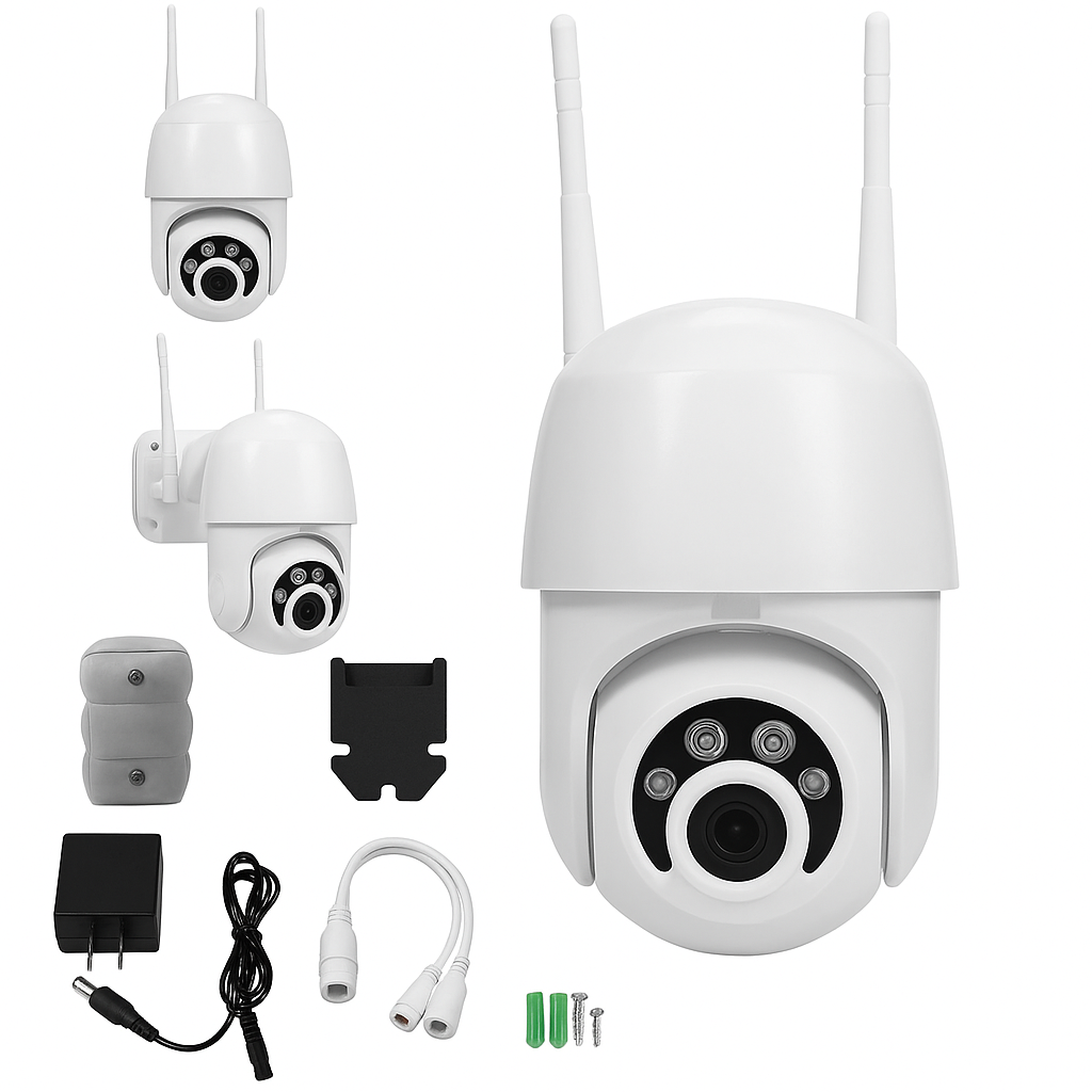 Wireless WiFi Security Camera 1080P CCTV with Night Vision -NEW