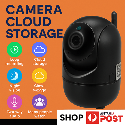 1080P Indoor WiFi IP Security Camera- Baby & Pet Monitor-NEW