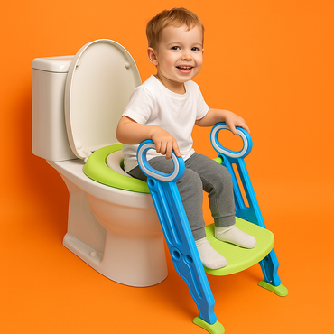 Kids Toilet Seat Ladder Potty Training Step for Toddlers-NEW