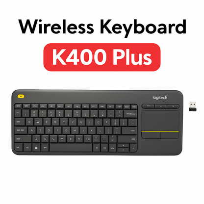 Logitech Wireless Keyboard K400 Plus New
